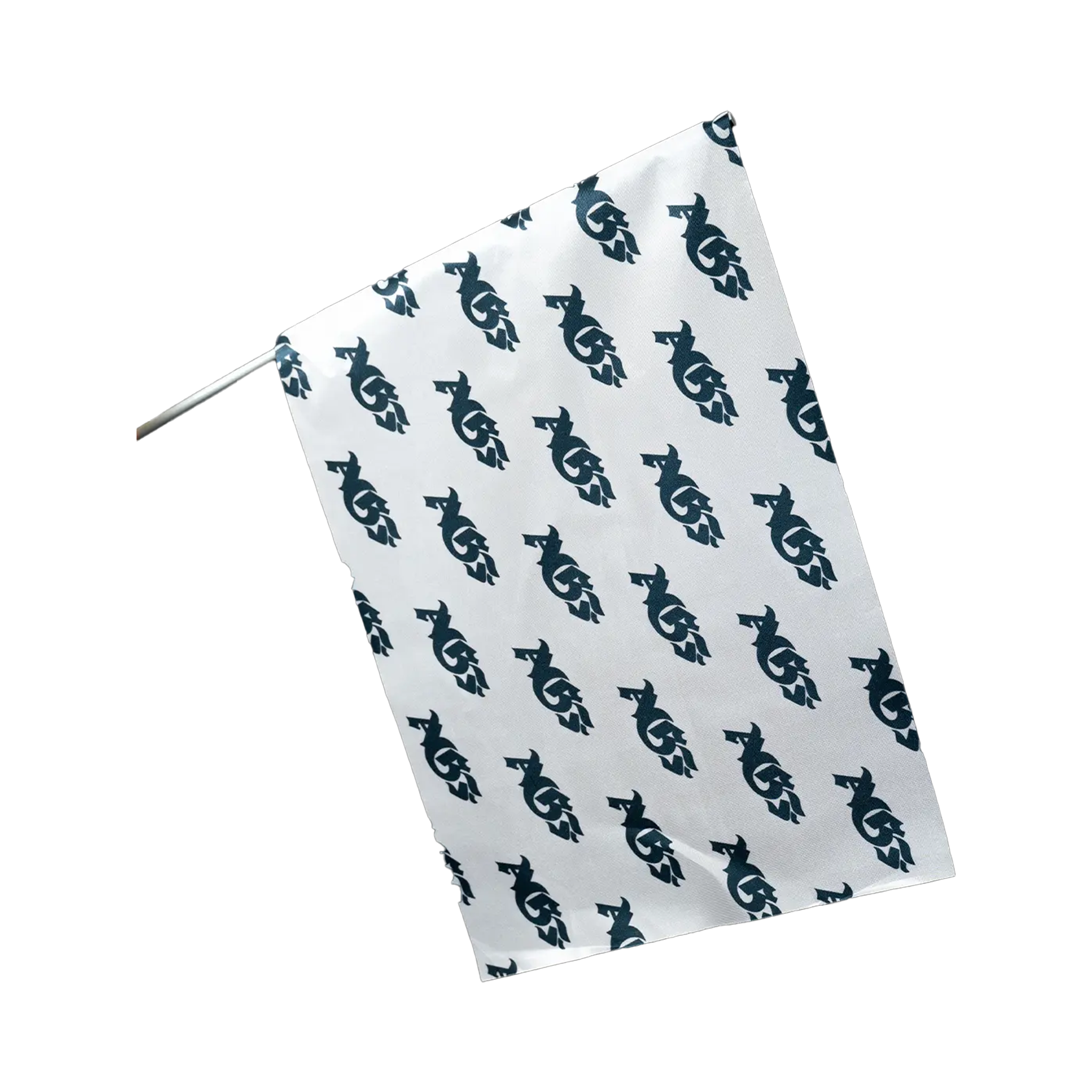 Flag Gotisk i Hvid