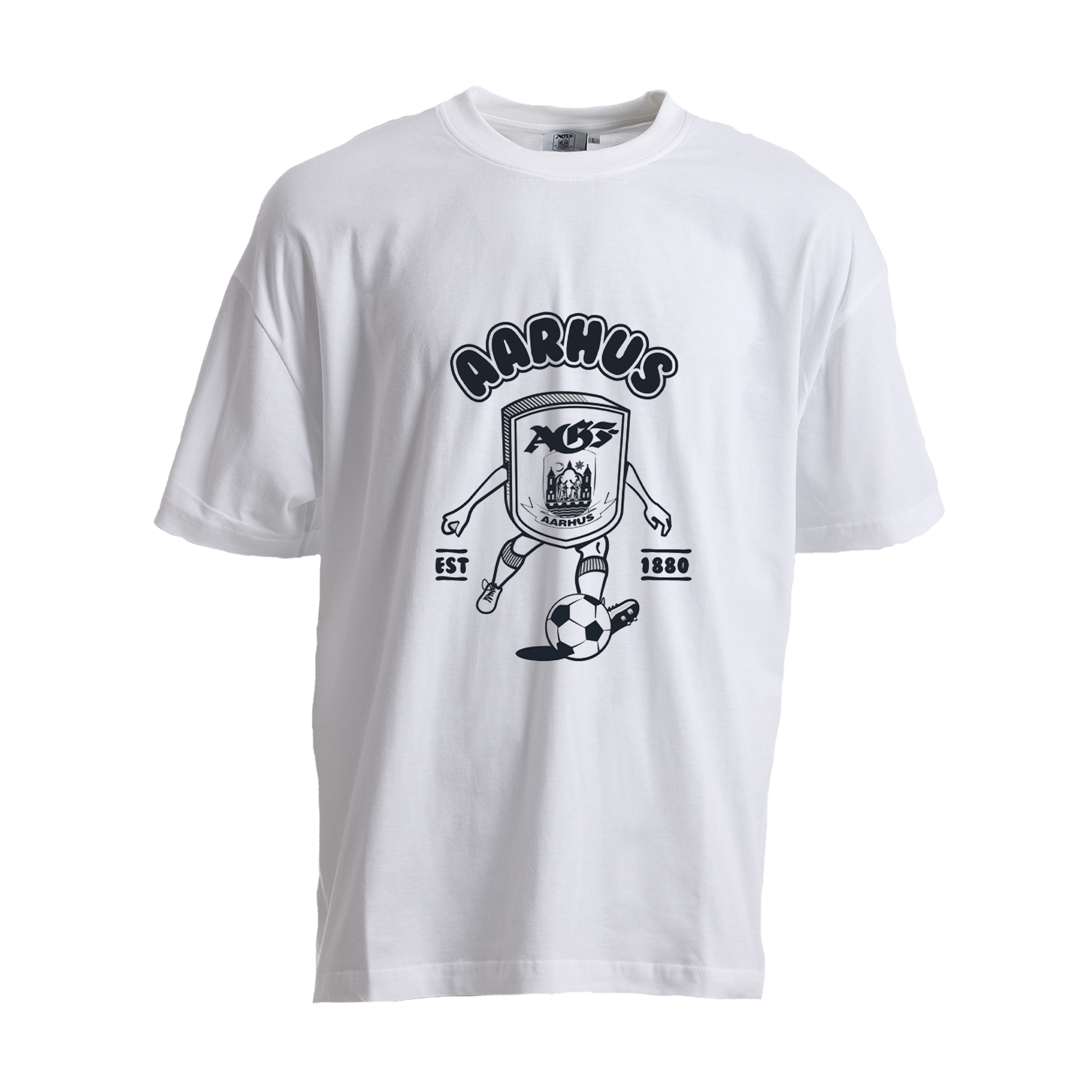 For Aarhus T-Shirt, Logo på Front