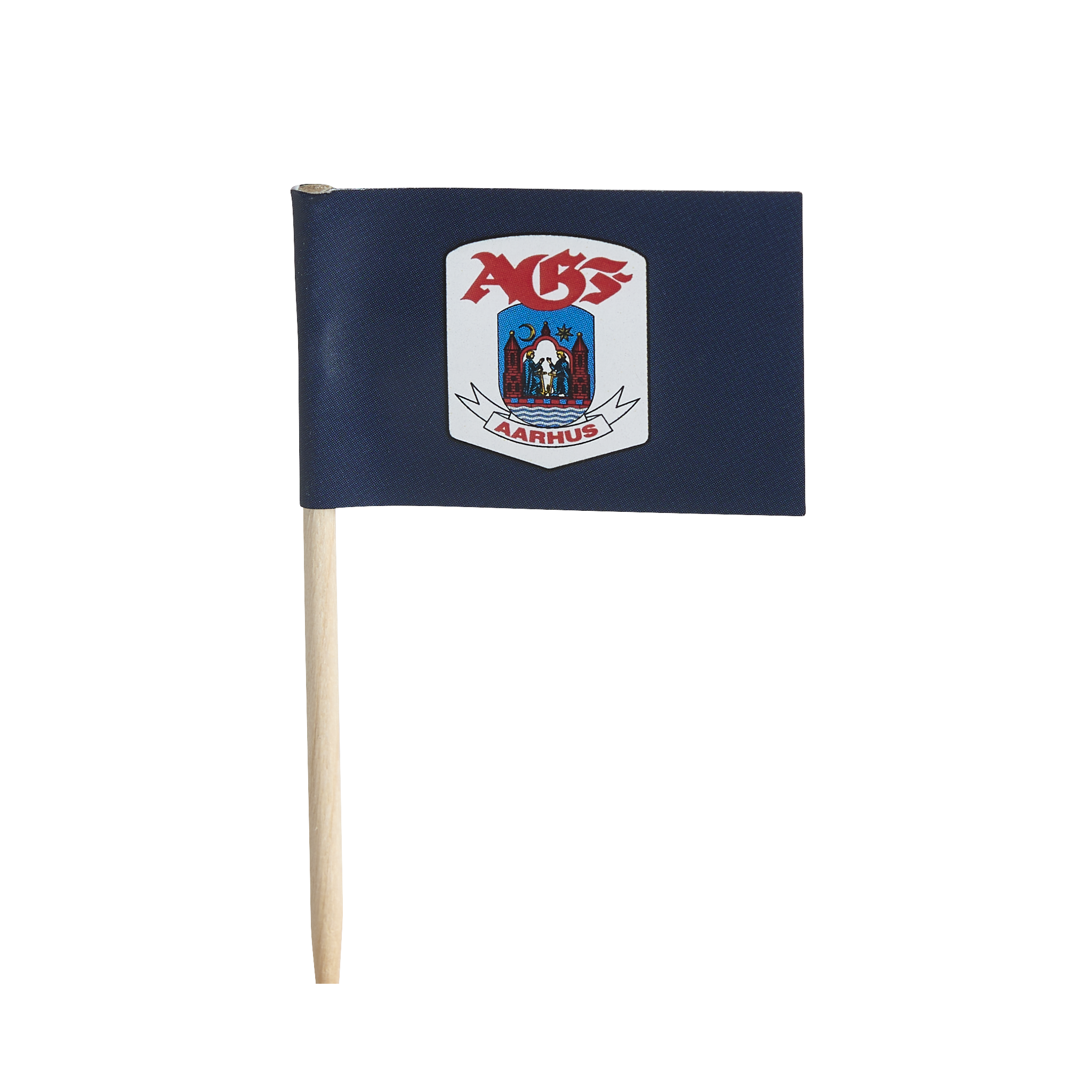 AGF Små Flag 10 stk - Blå
