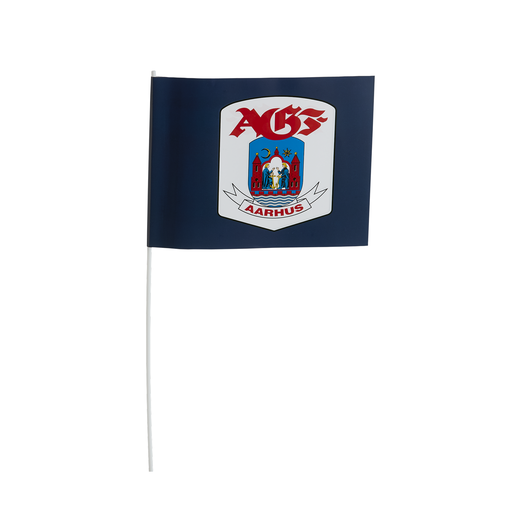 AGF Papir Flag 10 stk - Blå