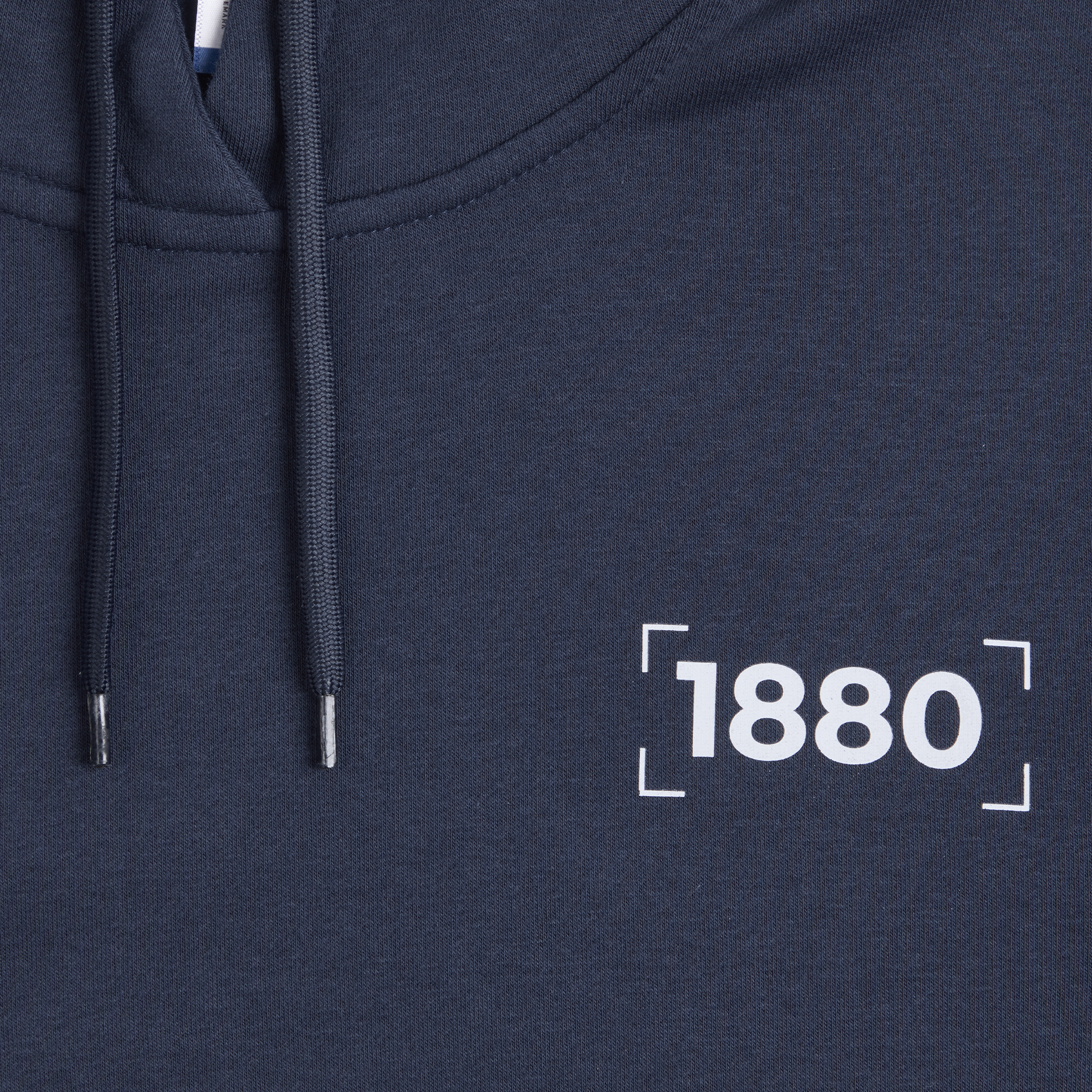 1880 Hoodie i Blå